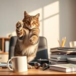 why do cats knock things over